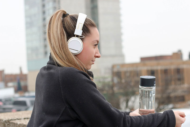 chica tecnología fitness