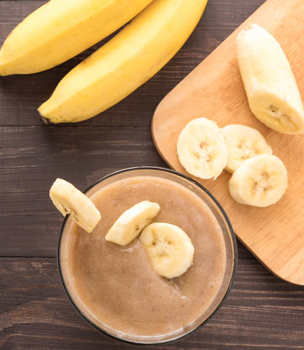 batido de platano pre entreno