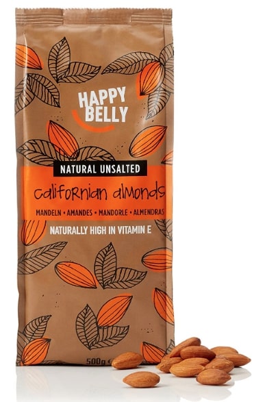 Happy Belly Almendras enteras