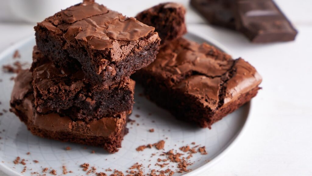 receta del BROWNIE FIT